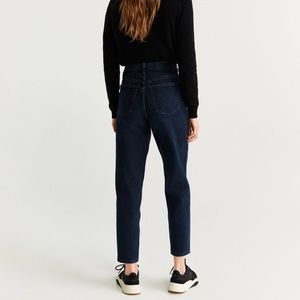 NWT Mango High Rise Ankle Mom Jean